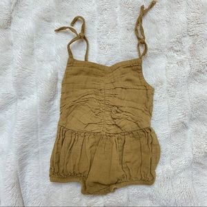 Kate Quinn 3-6M organic cotton summer bubble romper